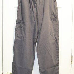 Womens Greentown Grey Scrubs Bottom Large